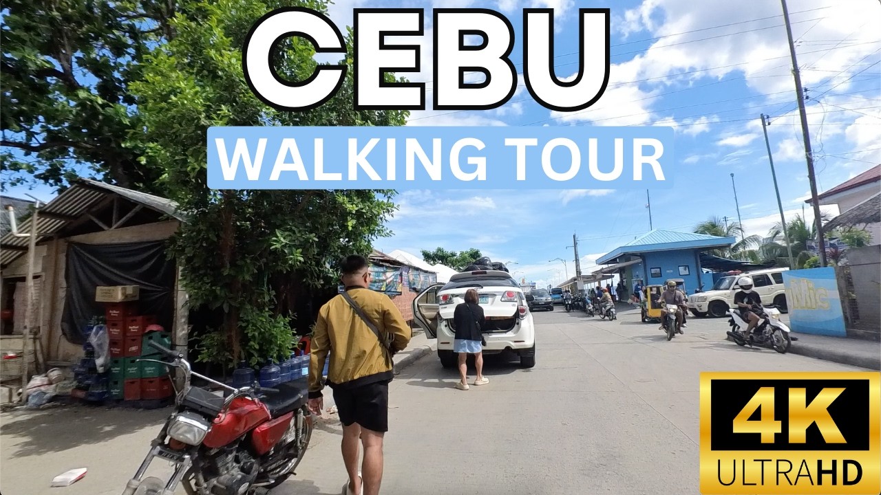 Santander Walking Tour In Cebu Philippines In 4k!