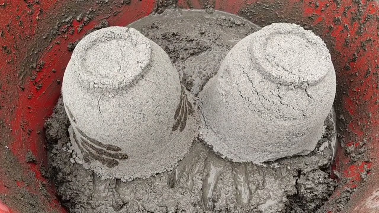 Asmr | Sand cement Huge Blocks | Water crumbling| Satisfying | Sleepaid | SAASMR |