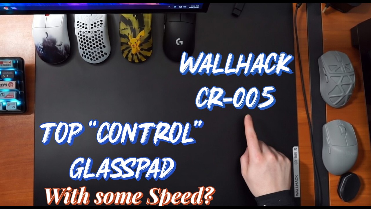 WALLHACK CR-005 | Лучший стеклянный геймпад для управления с высокой скоростью???