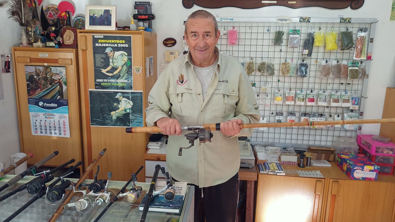 Fly fhising. Las cañas de pesca a la leonesa
