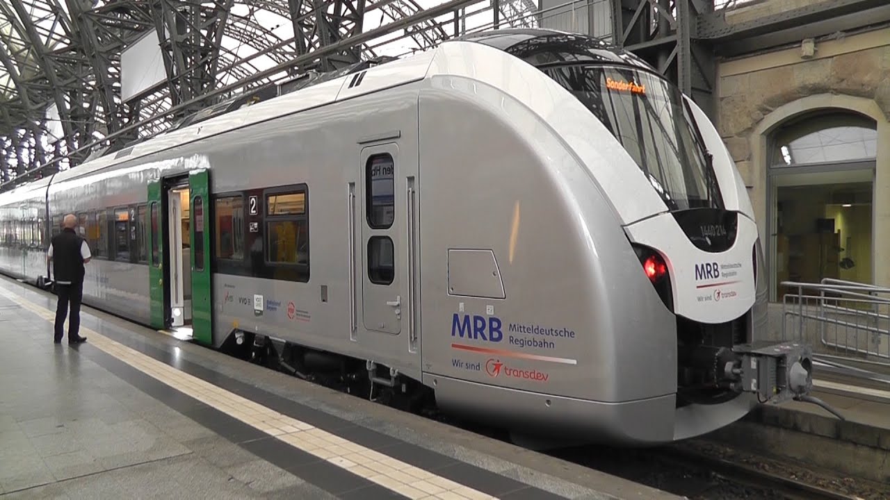 Sonderfahrt mit dem Coradia Continental von Dresden nach Hof am 4. Juni 2016