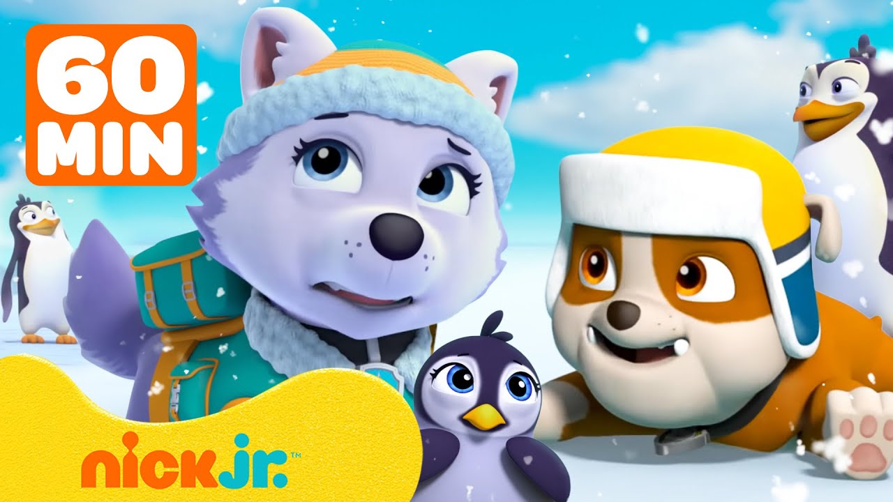 Paw Patrol - La Squadra dei Cuccioli | I salvataggi sulla neve di Rubble! | 1 ora | Nick Jr. Italia