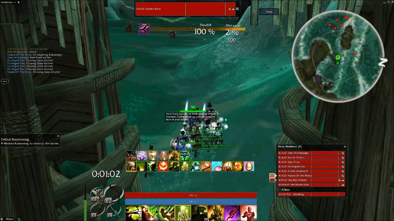 Guild Wars - Unwaking Waters - 25 seconds record