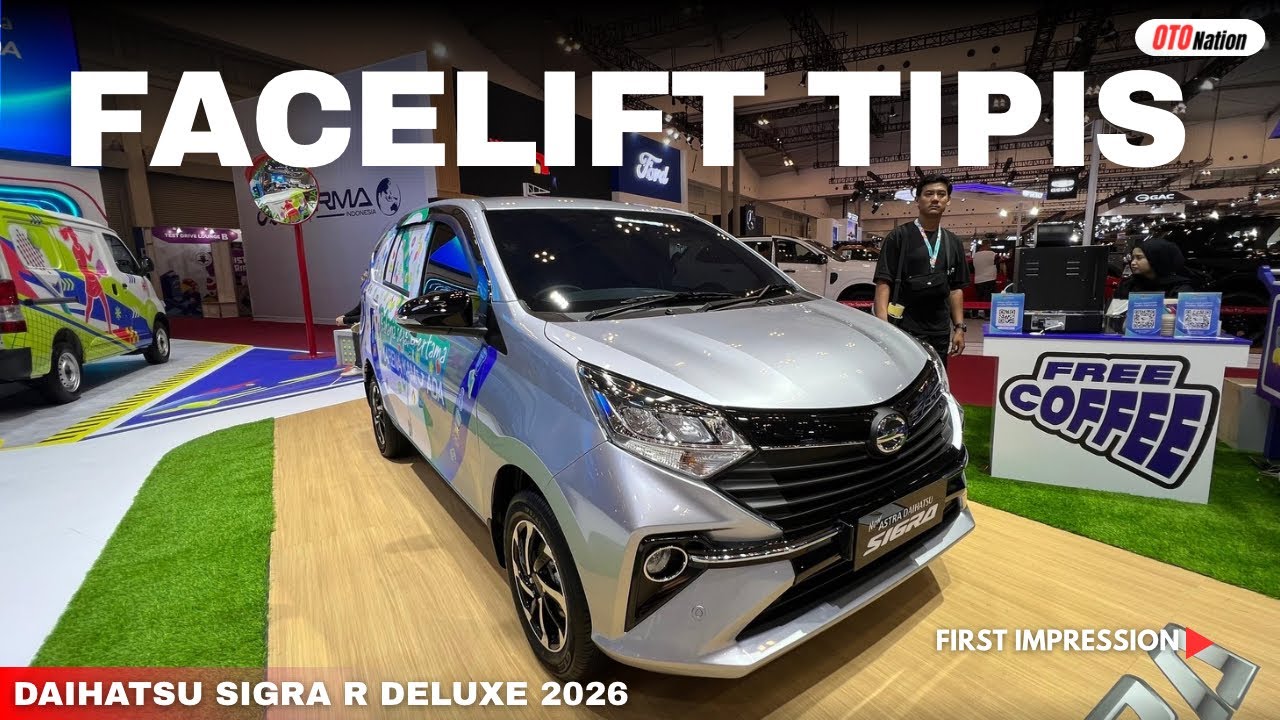 Diem Diem Facelift‼️Makin Segar & Makin Stylish‼️||Daihatsu Sigra R Deluxe AT 2026