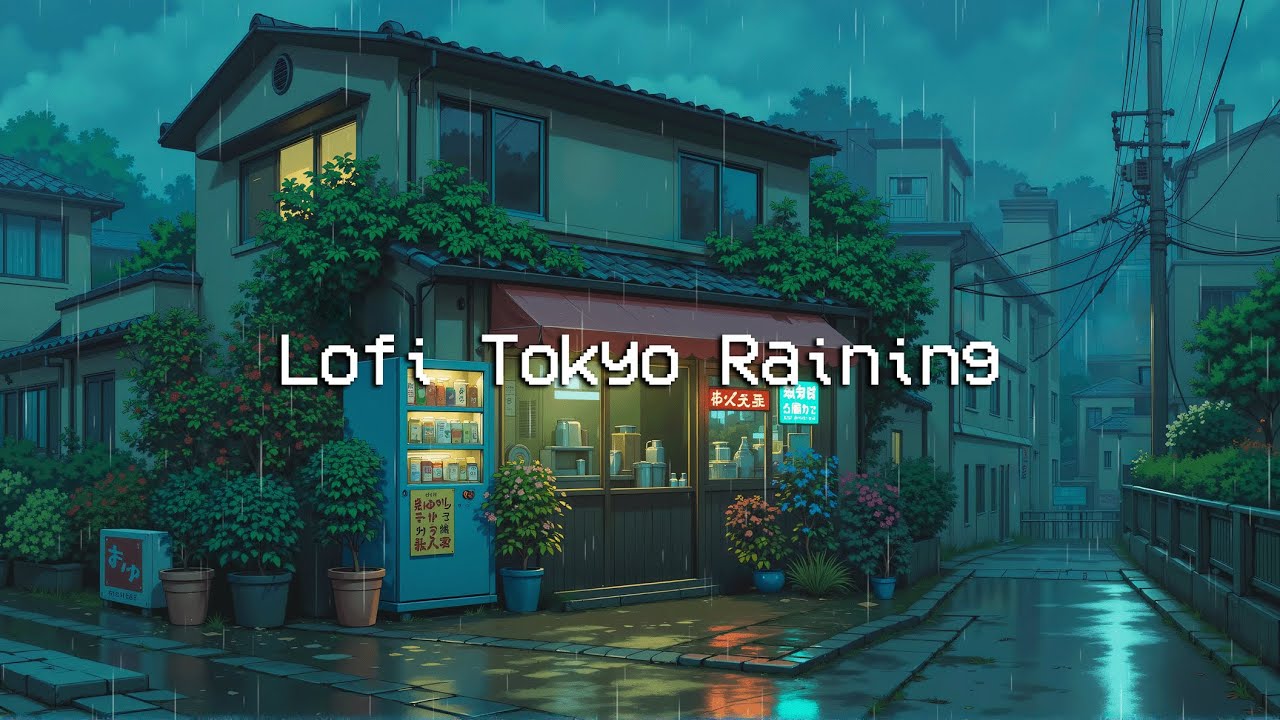 Lofi Tokyo Raining 🌧️ Chill Night Beats for Relaxation, Reduce Stress, Sleep Well 🌃 Chill Beats