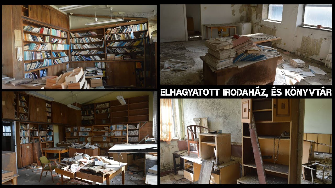 Elhagyatott Irodaház, és Könyvtár!