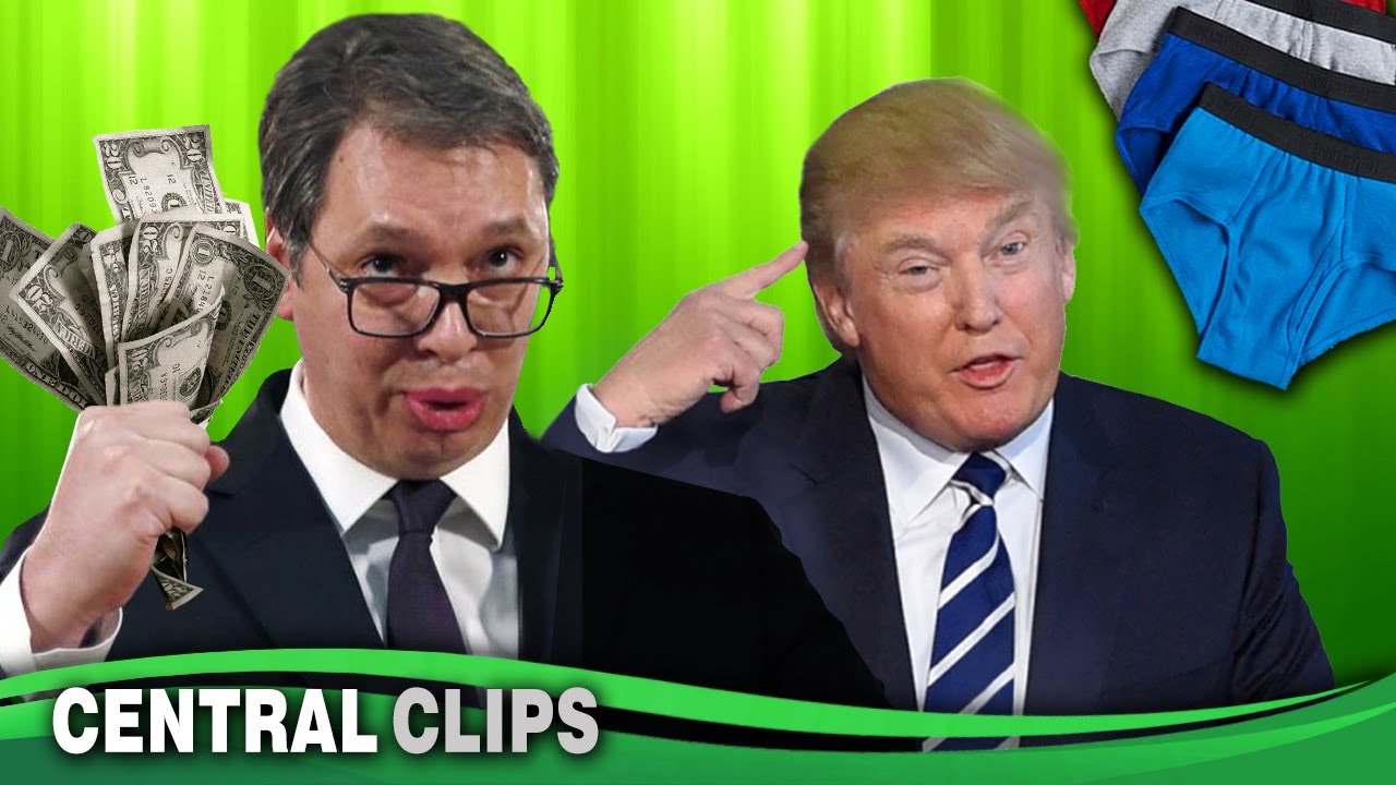 Vučić trguje GAĆAMA u Beloj kući (TESNA KOŽA parodija)