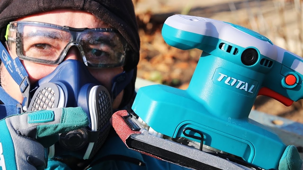 Testing TOTAL TF1301826 320W Finishing Sander