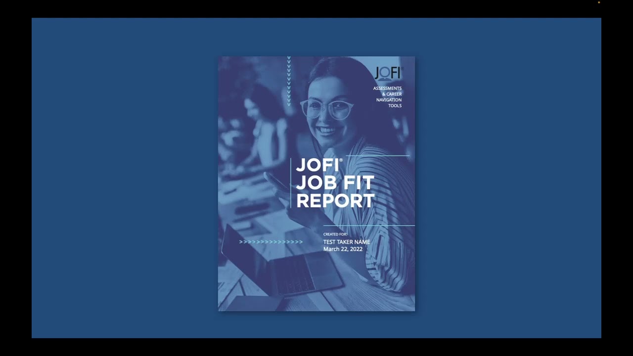 JOFI Reports for Career Navigation