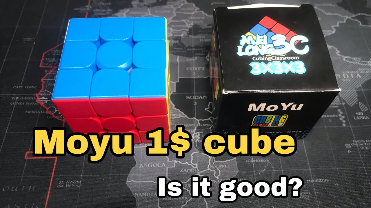 Moyu meilong 3c unboxing plus example solves