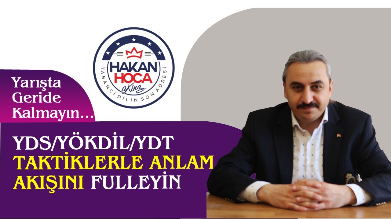 YDS-YÖKDİL-YDT Anlam Akışını Bozan Cümleyi Bulma. TAKTİKLERLE FULLEYELİM....