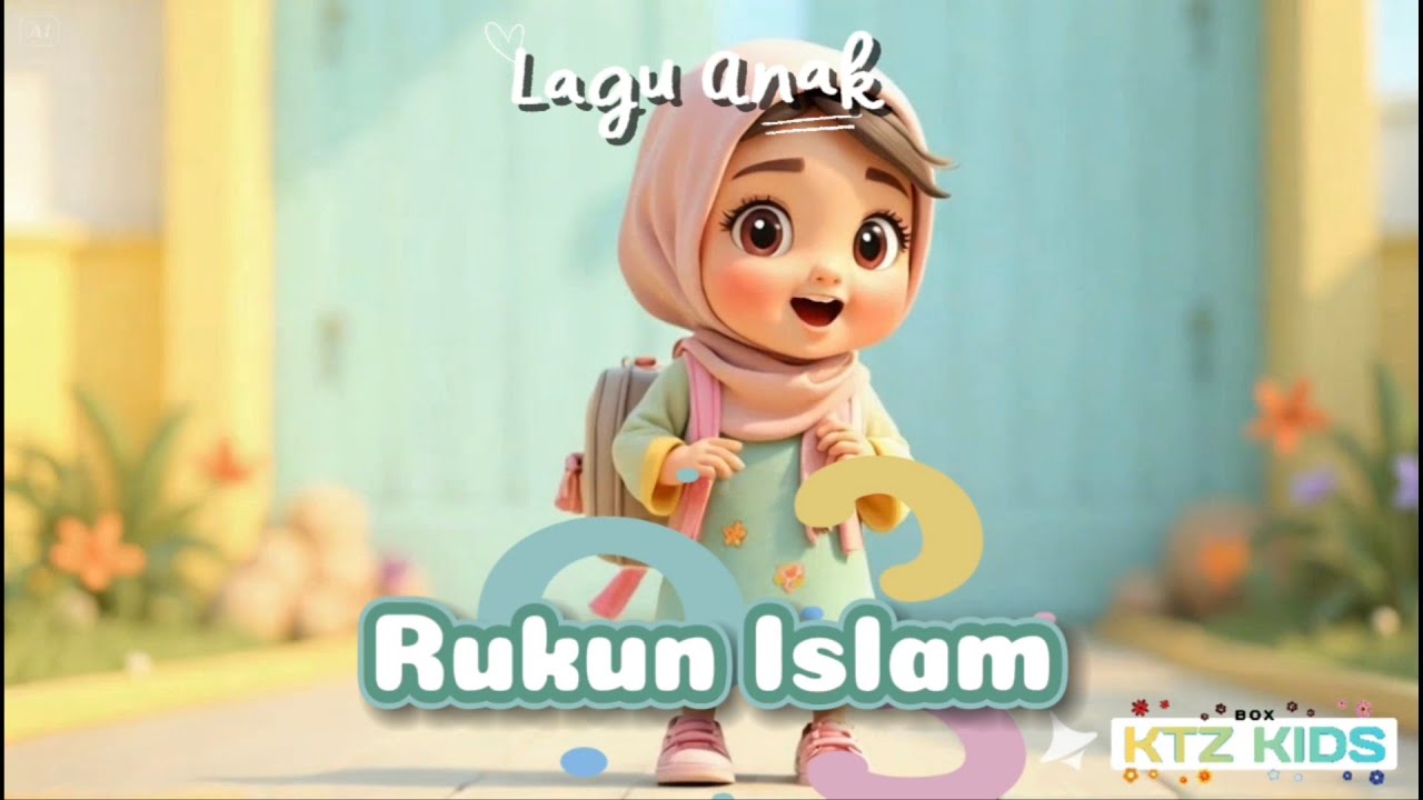 📖 Rukun Islam | Lagu Anak Islami Animasi 3D Ceria