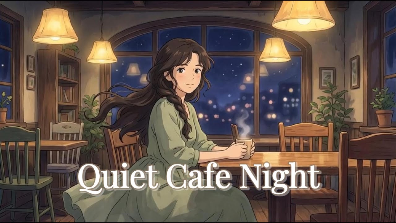 Quiet Cafe Night | Cozy Mocktail Pop for Calm Evenings