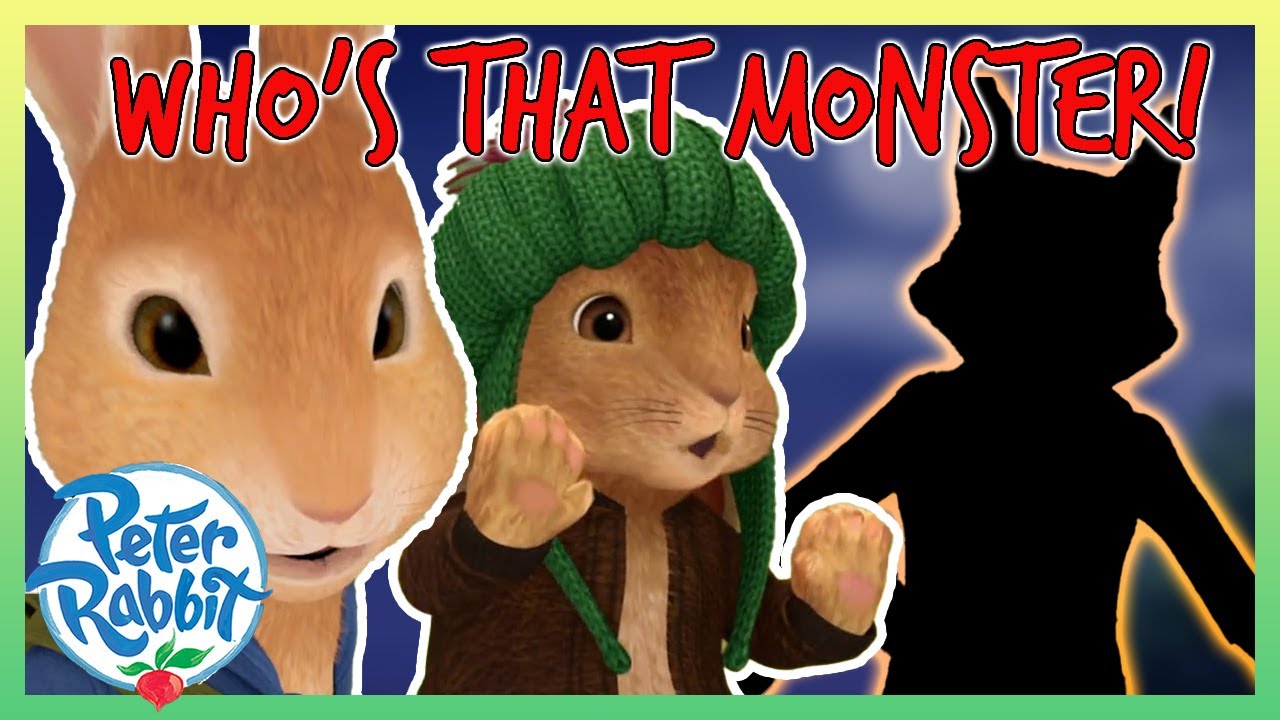 @OfficialPeterRabbit - 😱😈 Who's That Monster! 😈😱 | 1+ HOUR | Halloween | Cartoons for Kids