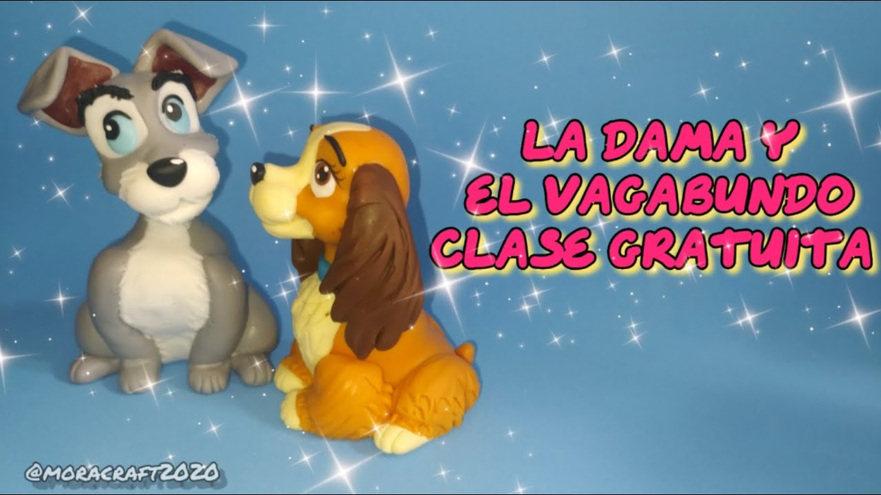Cómo Hacer perros LA DAMA Y EL VAGABUNDO en Porcelana fría