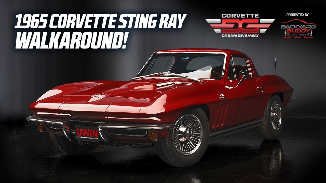 1965 Corvette 396 Big Block Sting Ray Corvette Video Review from Corvette Dream Giveaway!