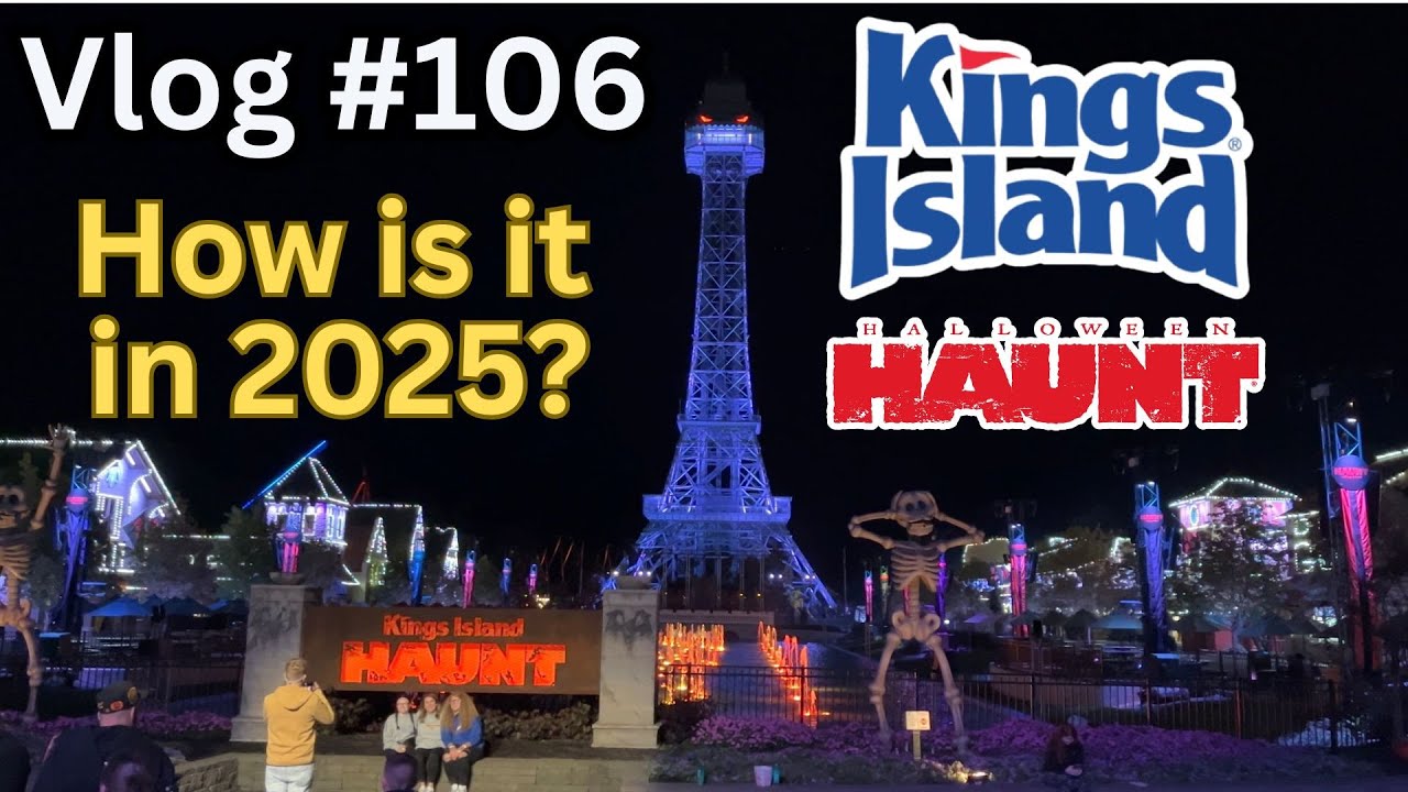 Как там Kings Island в 2025 году? | VLOG №106 (17.10–25.18)