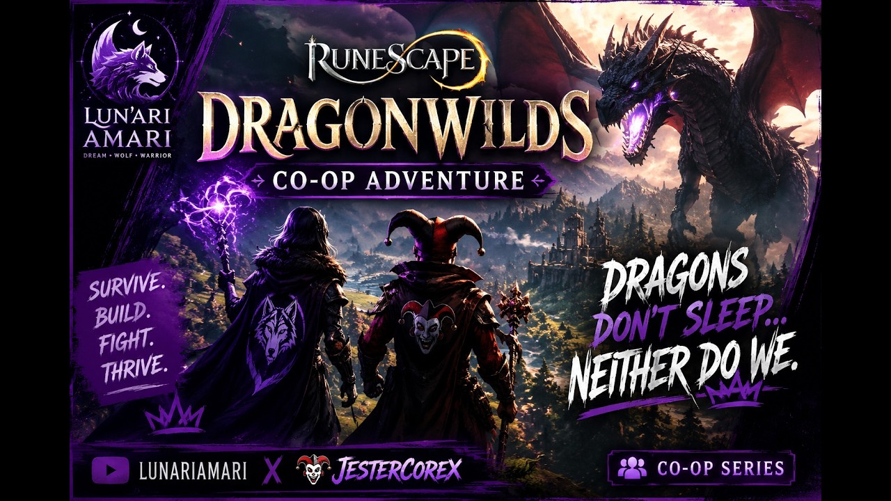 RuneScape: Dragonwilds Co-Op | Surviving the Dragon Frontier with JesterCorex 🔥