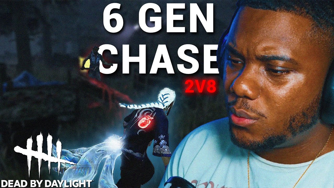 I Ran Killer For 6 Gens... 2v8 Dead by Daylight