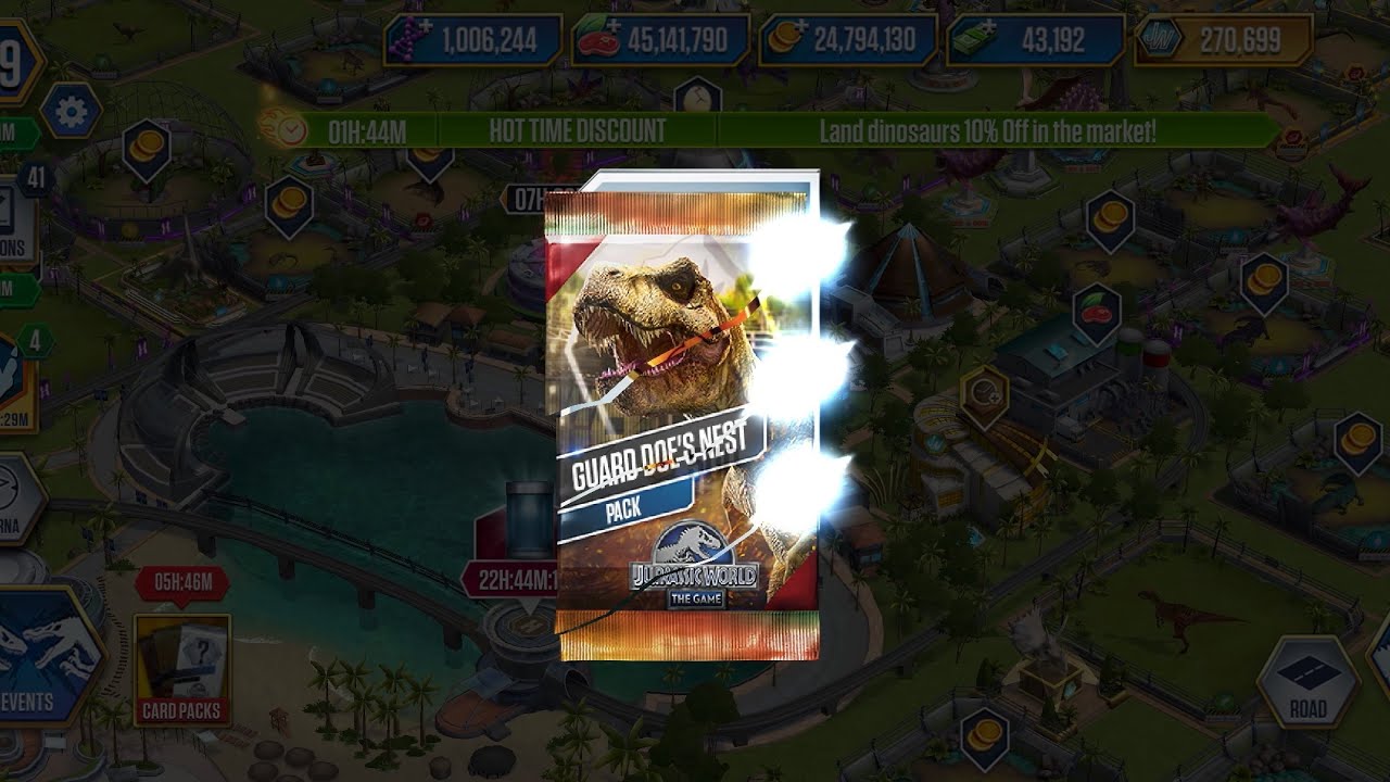 GUARD DOE’S NEST - JURASSIC WORLD THE GAME 