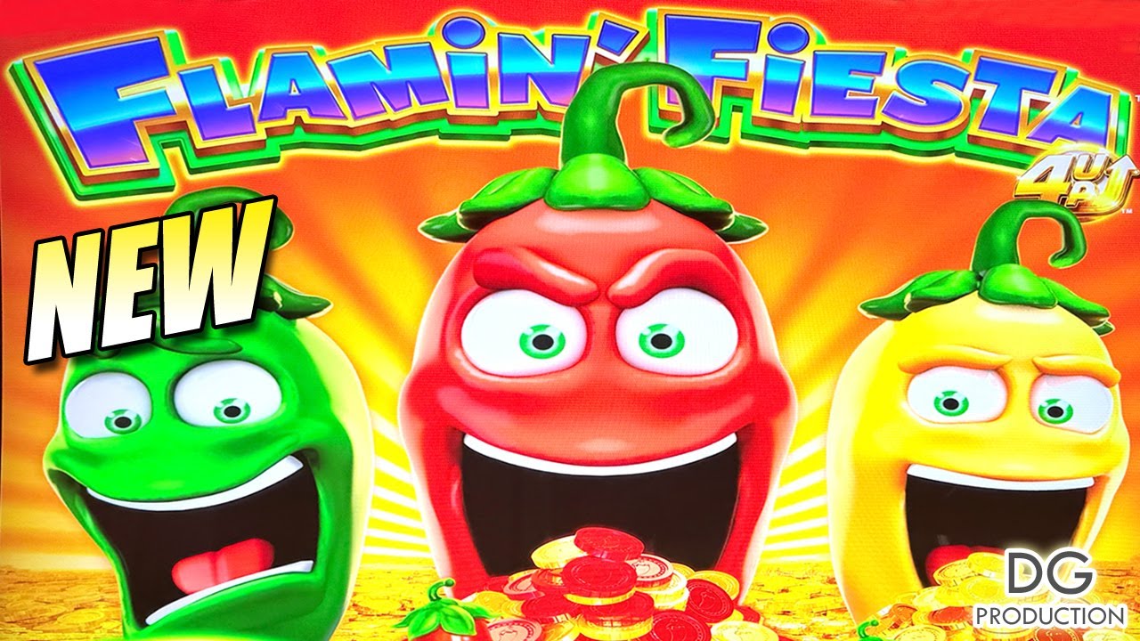 🔥NEW CHILI LUCHA FLAMIN' FIESTA TRIPLE POP GREATEST SLOT MACHINE GAME OF THE YEAR LAS VEGAS CASINO