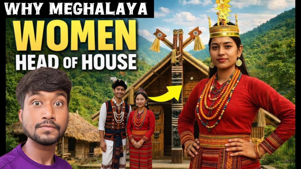 Why Meghalaya WOMEN Rule in Their House? Shillong,Meghalaya