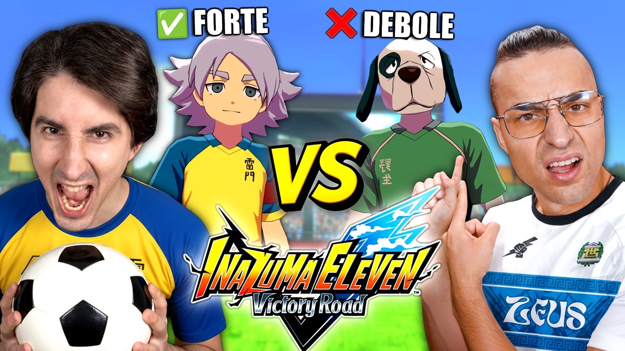 Tuberanza mi SFIDA su INAZUMA con una SQUADRA DEBOLE (pessima idea) 👀 Inazuma Eleven Victory Road