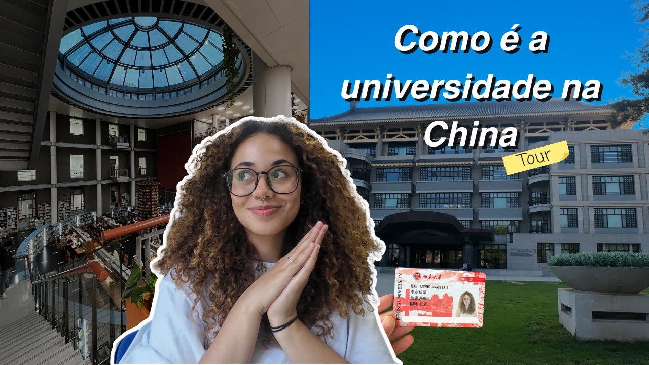 Tour Pela PEKING UNIVERSITY (Beidà): Biblioteca, Lago, Cantinas.