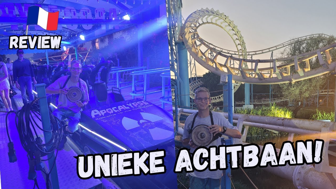Unieke oude Vekoma achtbaan! | Luna Park Cap d'Agde 2024