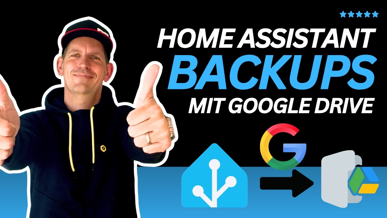 💾 Nie wieder Datenverlust! Deine Home Assistant Konfiguration sicher bei Google Drive 🔒