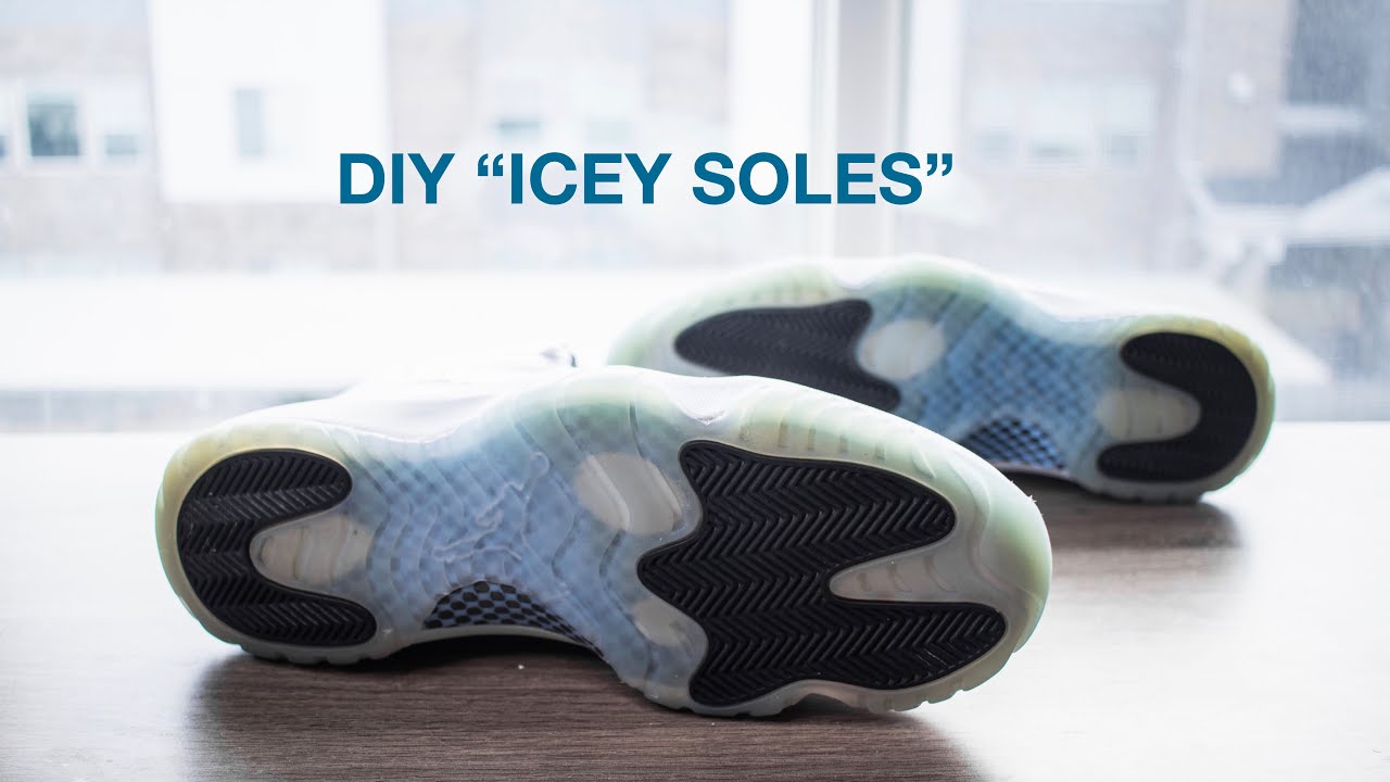 How to ICE your soles using 50 VOLUME CREME