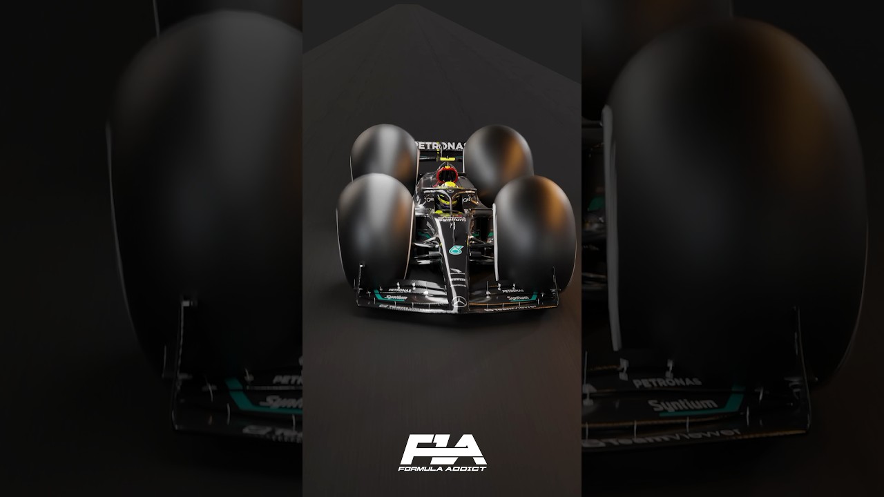 W14 during the Brazil GP 🥴