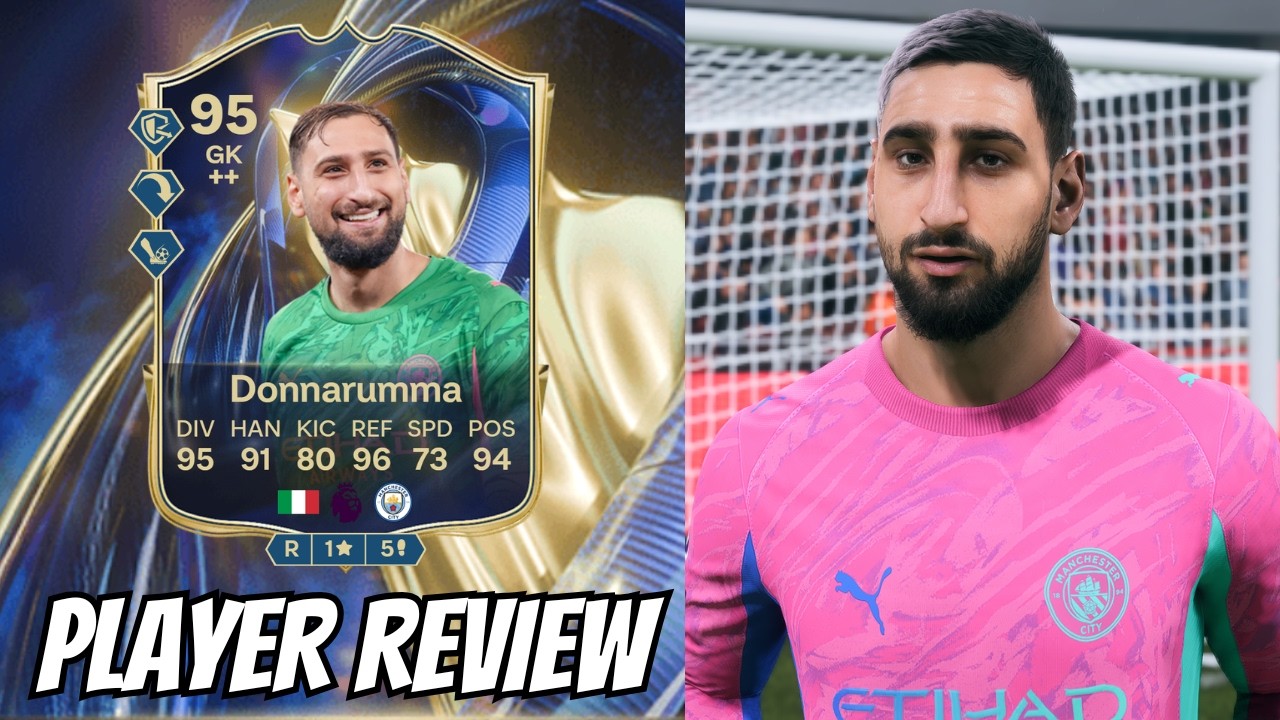 NO FAR REACH+!🤦🏻&zwj;♂️ Обзор игрока Доннаруммы из команды сезона 95 в EA FC 26