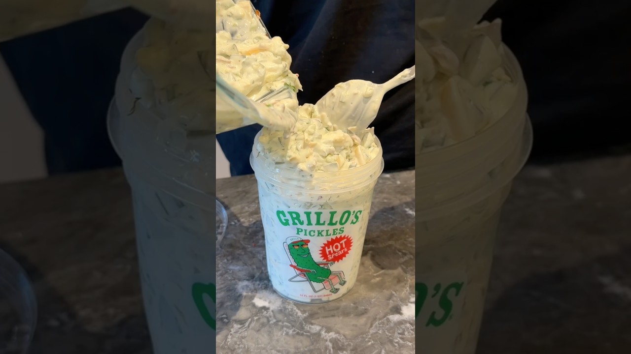 The Viral Pickle Dip