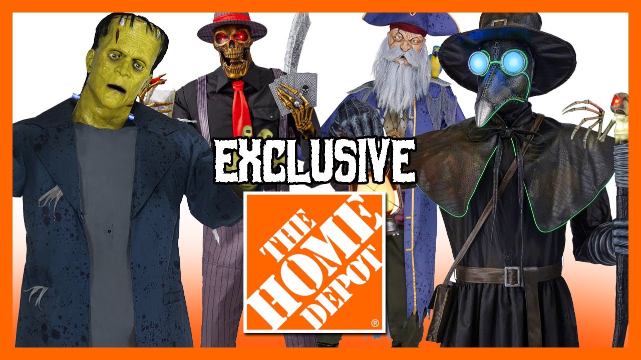 Home Depot Halloween 2024 EXCLUSIVE ANIMATRONICS REVEAL | 8 New Animatronic First Looks & Details!