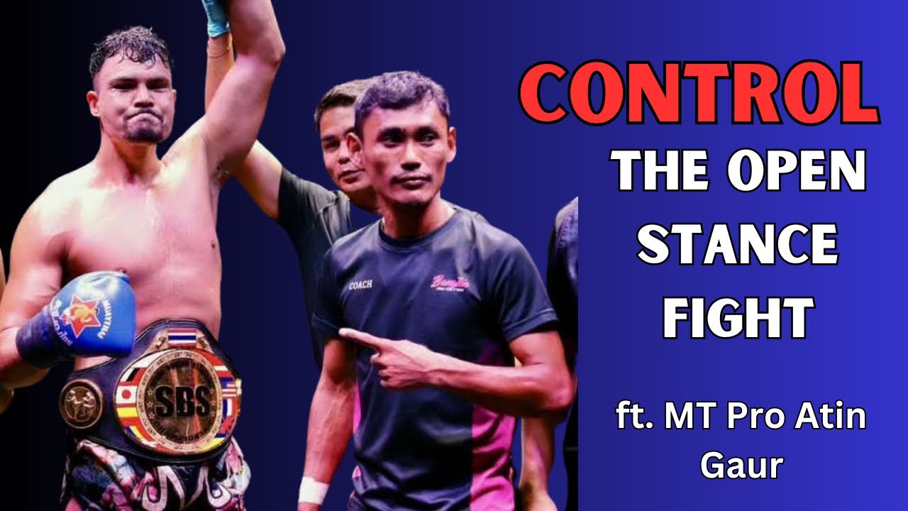 Southpaw Muay Thai Tactics - Range Control and Long Guard with Pro Fighter Atin Gaur