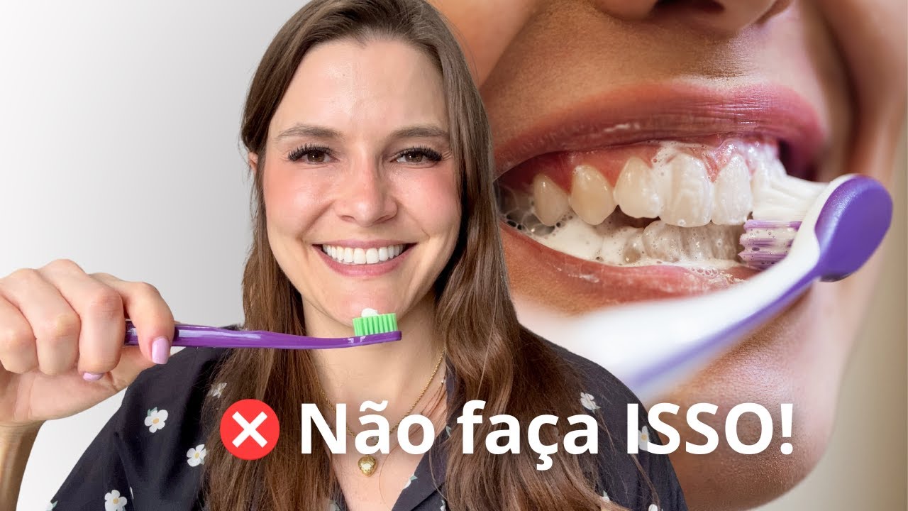 Você escova os dentes errado - Dentista mostra TÉCNICA CERTA