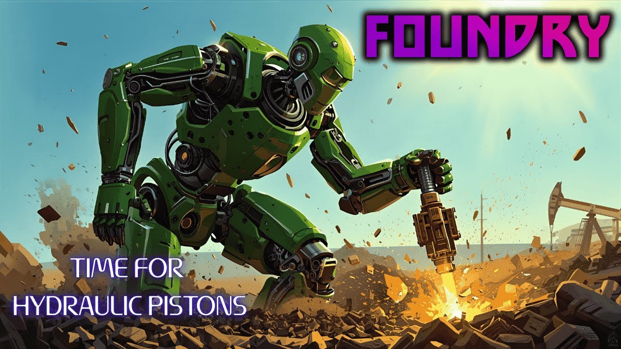Время для гидравлических поршней. | Foundry Gameplay EP32 2025