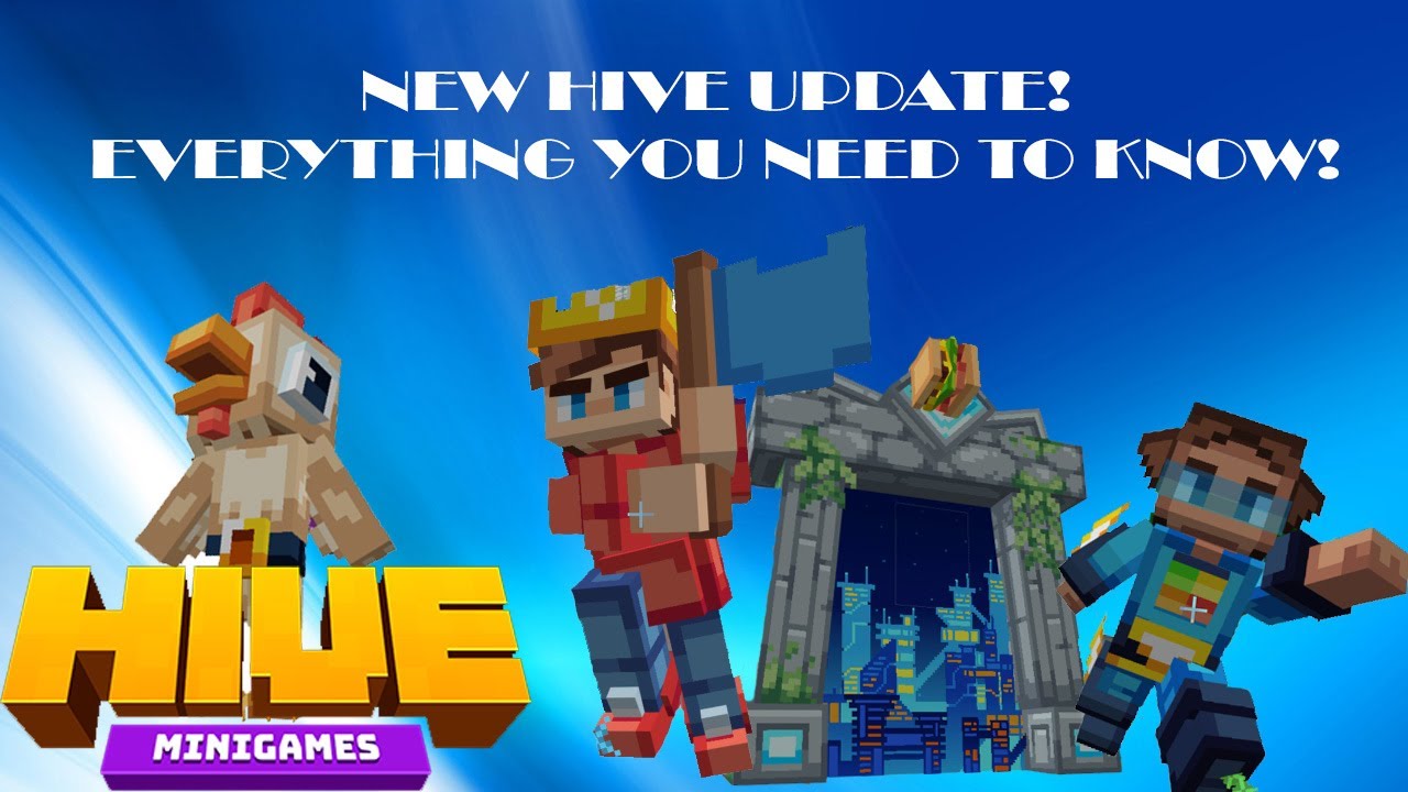 NEW! HIVE ARCADE UPDATE! Everything you need to know! #hivemc #hive #minecraft #tutorial