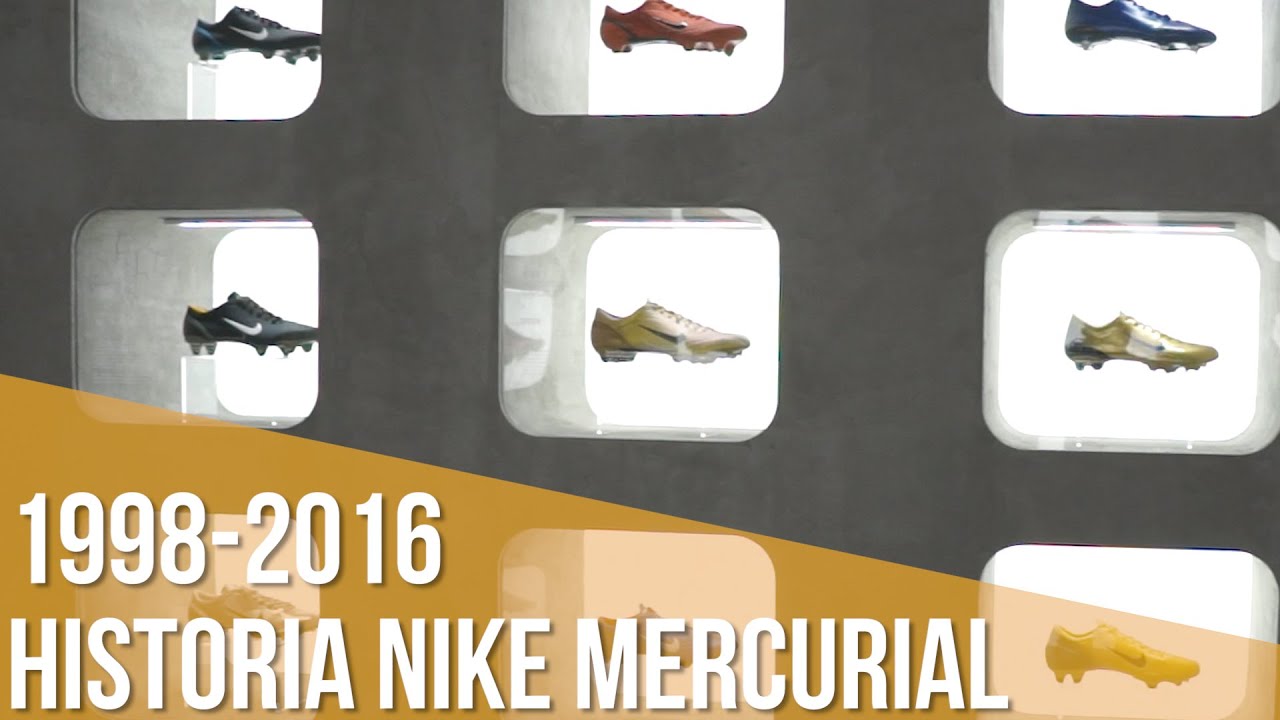 Historia Nike Mercurial  / 1998-2016