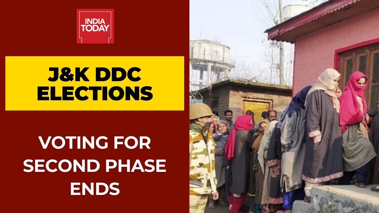 Jammu & Kashmir DDC Polls: Voting For Second Phase Of Election Ends