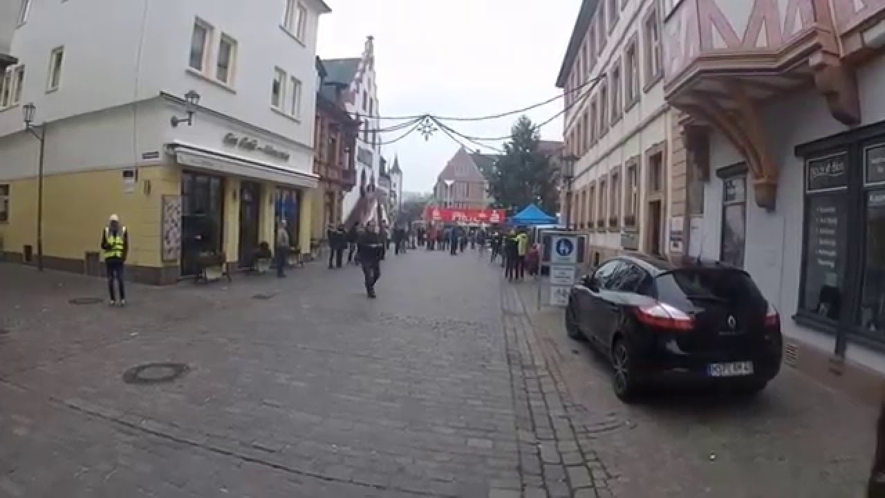 Halber Staustufenlauf &uuml;ber 7,5km / Karlstadt, 09.01.16