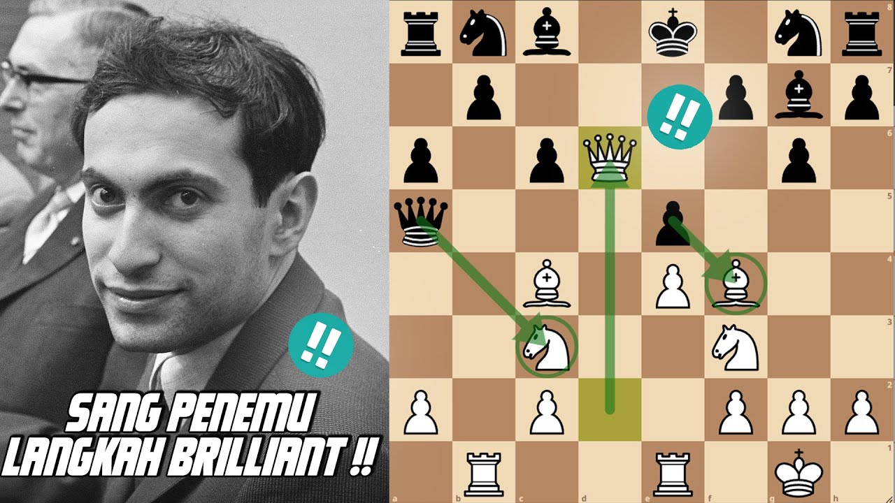 MIKHAIL TAL MENGORBANKAN SEMUANYA UNTUK CHECKMATE!!
