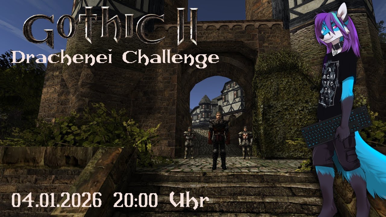 Der Blaufuchs stellt sich der Gothic 2 Drachenei-Challenge - Werden wir sie alle finden?