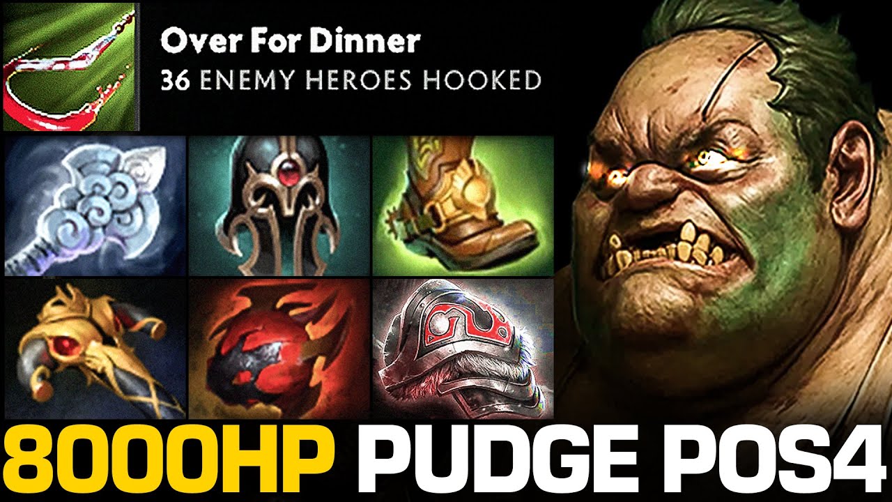 8000 HP POS4 PUDGE - The Support That Became A FRONTLINE MONSTER | Pudge Official