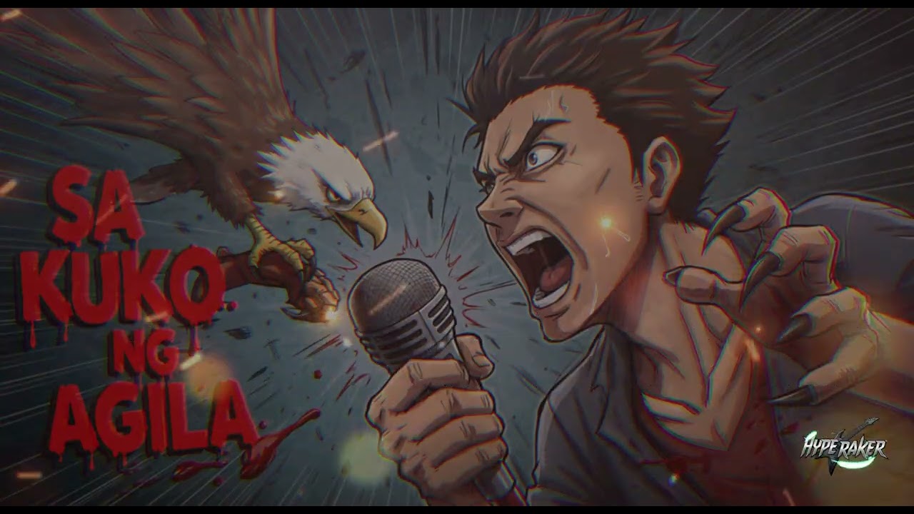 Sa Kuko Ng Agila (Rock Version Karaoke) HypeRaker