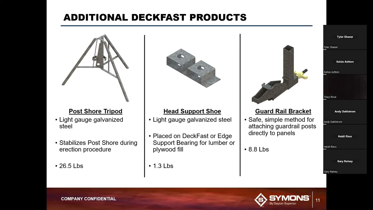 DeckFast Shoring System 101 - Webinar Training by Dayton Superior