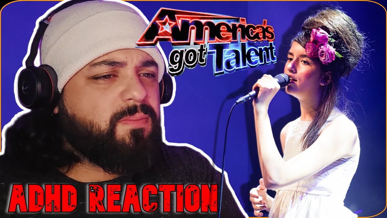 Emotional FIRST TIME Watching Angelina Jordan America's Got Talent | ADHD REACTION
