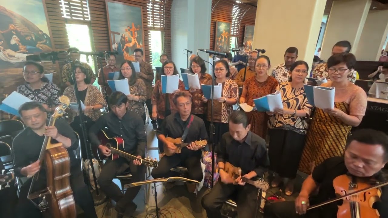 Enam Dawai dalam Pesta | Iringan Keroncong | Gereja Santo Matius Penginjil | Paroki Bintaro