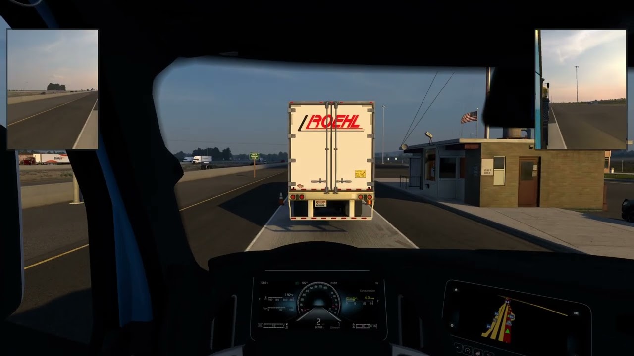 American Truck Simulator McAlester to Port Angeles